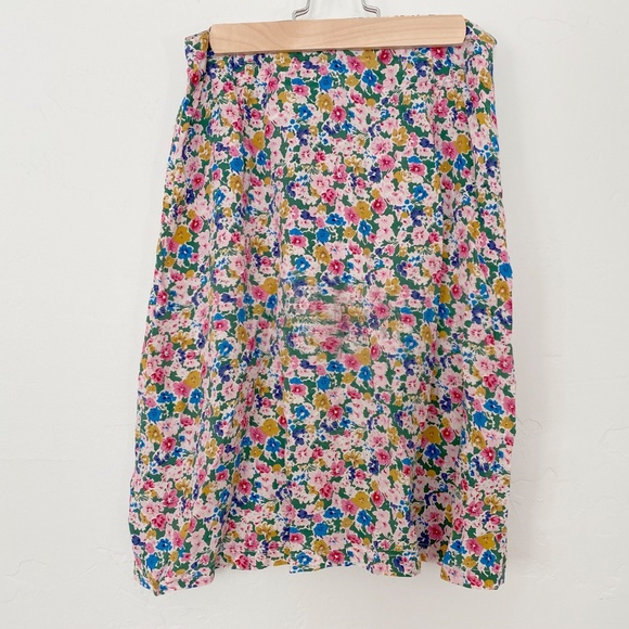 Vintage floral midi skirt - Picture 7 of 7